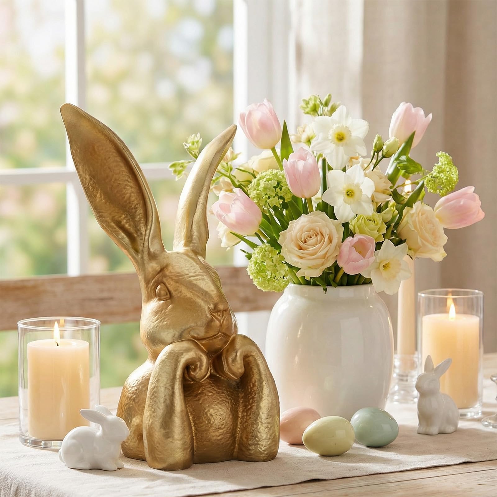 Cute Easter Decor from Walmart cover photo collage