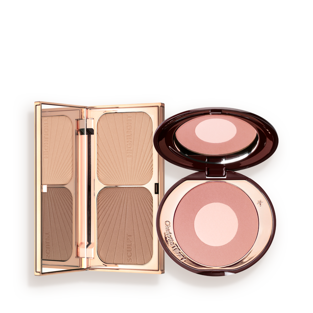 Everything in my makeup bag! cover photo collage