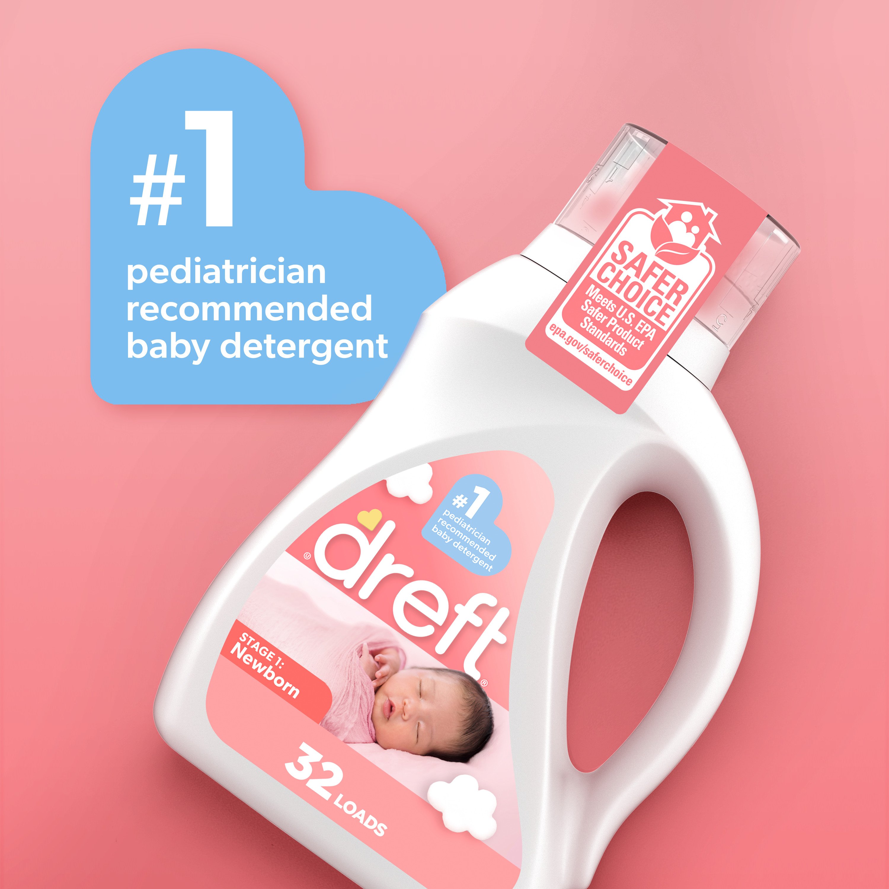 Newborn-Friendly Cleaning: Safe Detergents & Gentle Products Every Mom Needs. cover photo collage