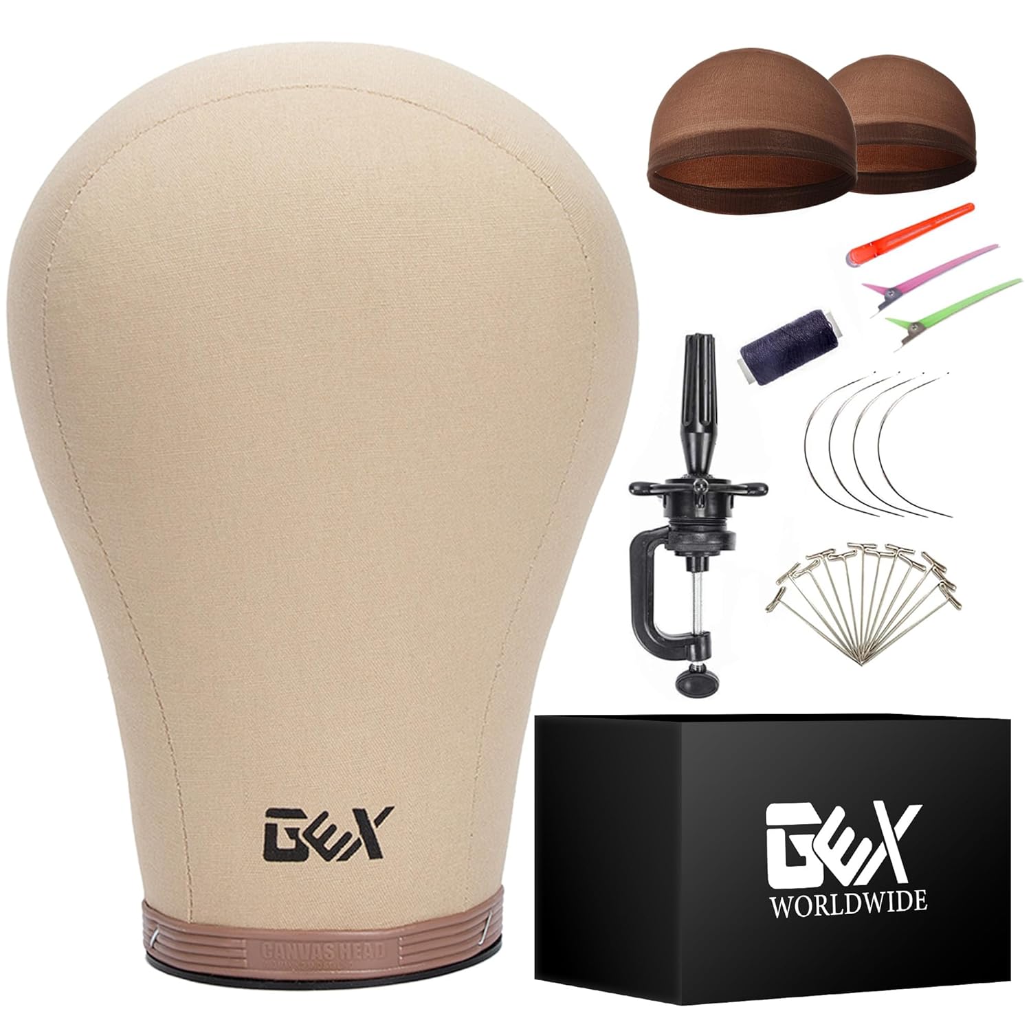 Wig Making Starter Kit Essentials cover photo collage