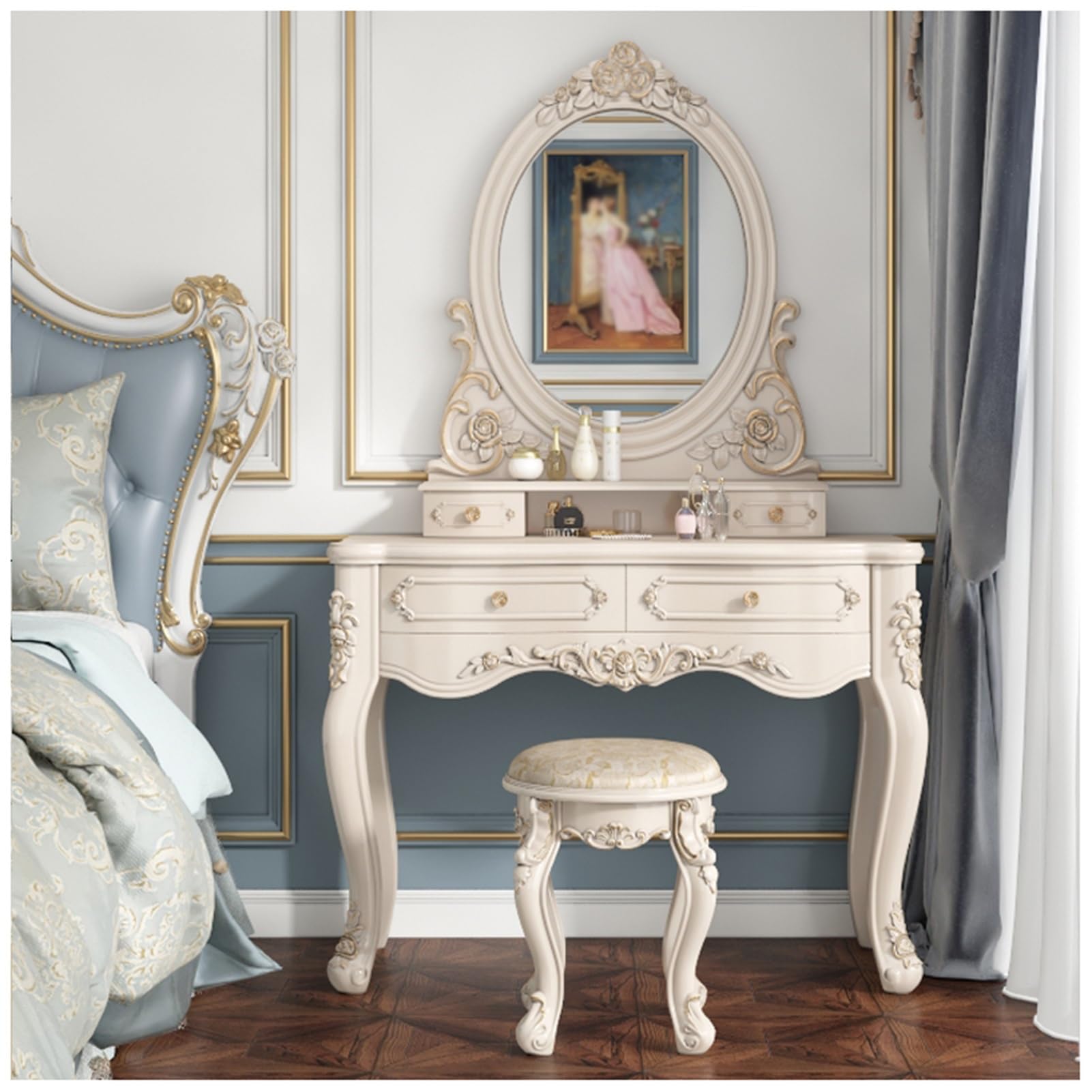 Vintage finds for soft white coquette vibes 🪽🪞🪉 cover photo collage