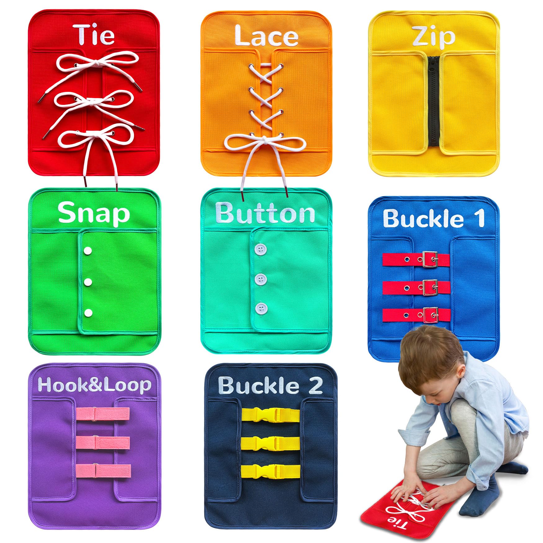 Fine Motor Skills Toddler Toys cover photo collage