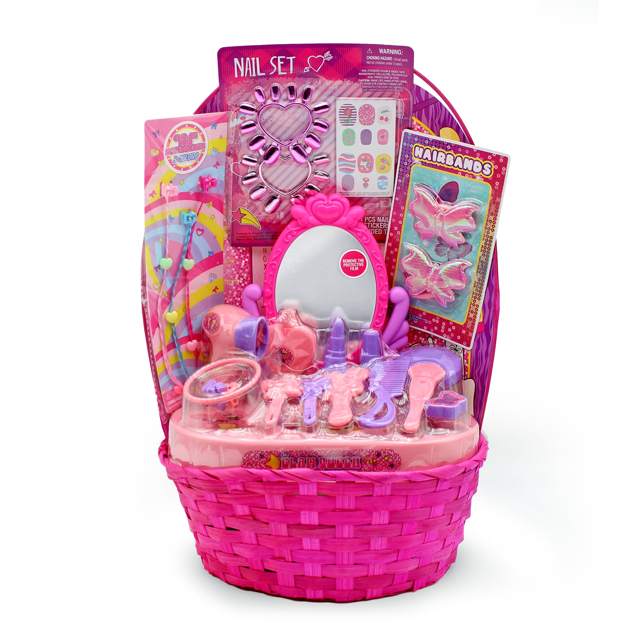 Easter Baskets for Kids And Easter Candy. cover photo collage