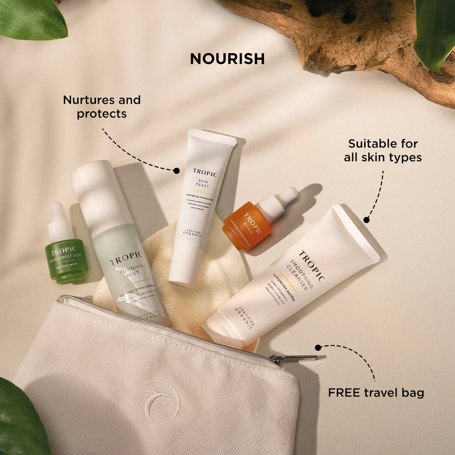 The Natural Skincare Edit cover photo collage