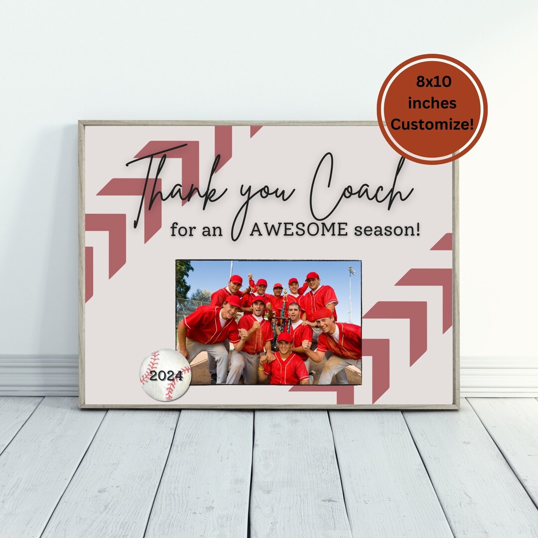 Baseball Coach Gifts and Ideas cover photo collage