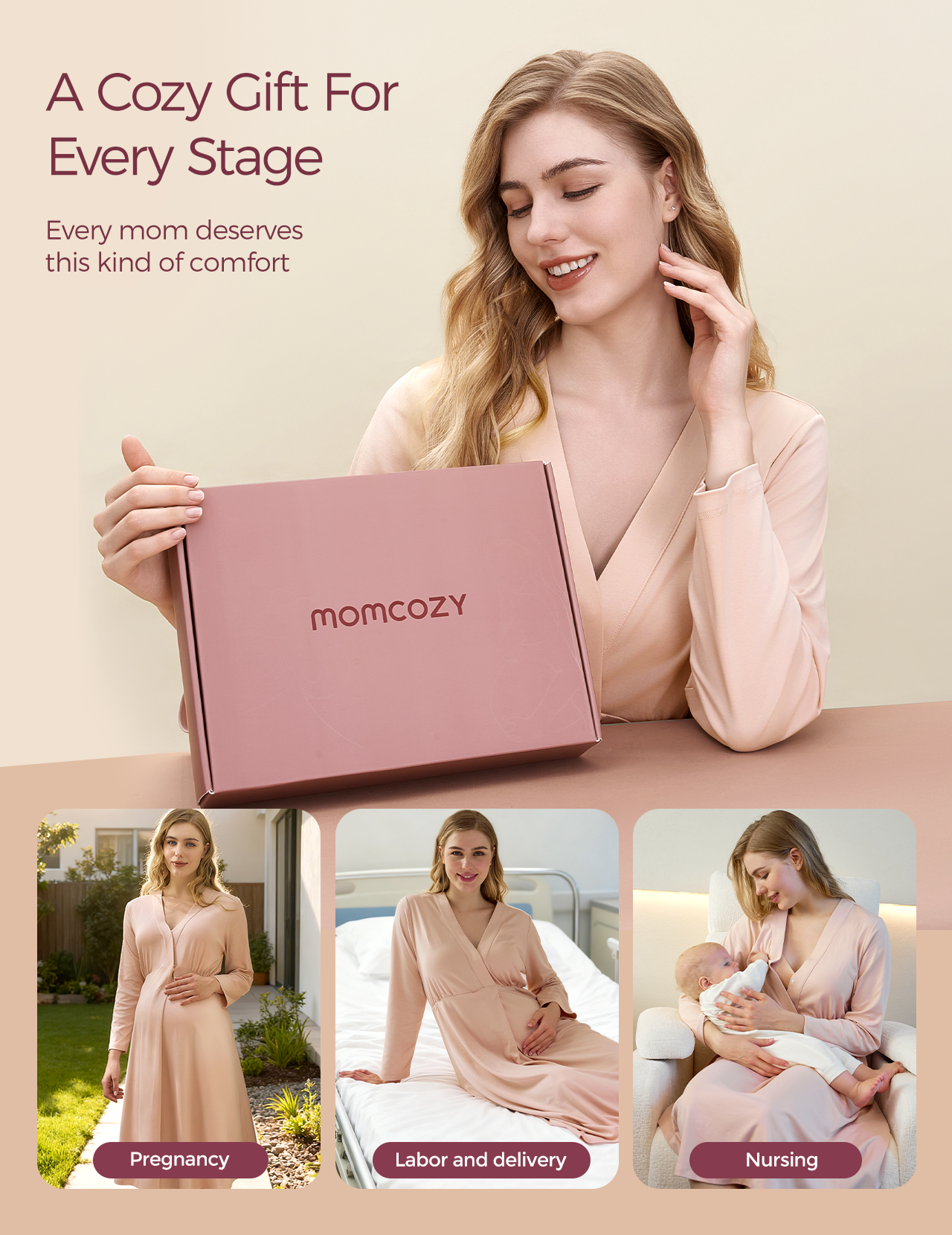 What’s in my hospital bag to deliver baby cover photo collage