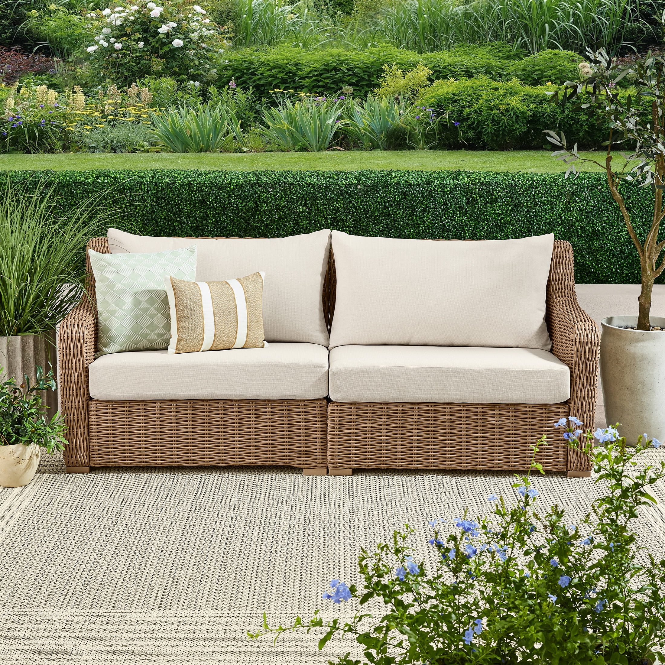 Outdoor Pottery Barn Looks for Less cover photo collage