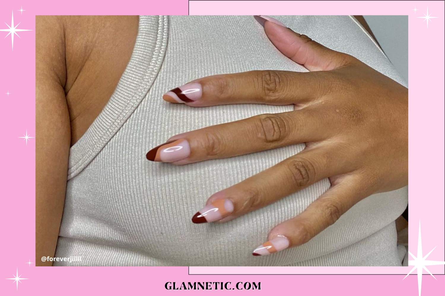 Makeup and nails for beginners cover photo collage