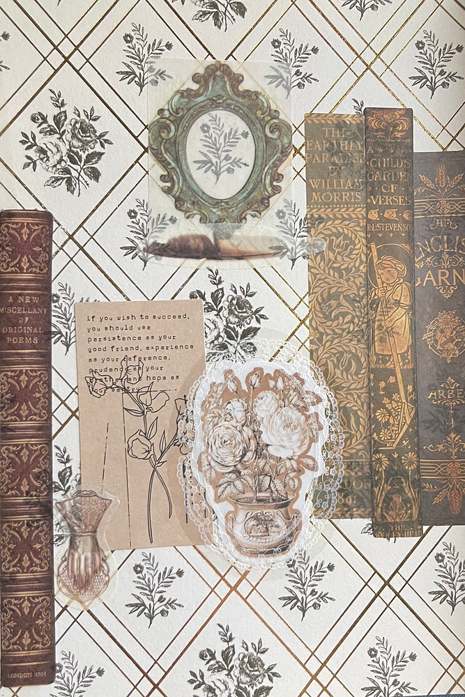 My Poems & Wallpaper Stories - my collage art & poetry and the arts and crafts I use cover photo collage