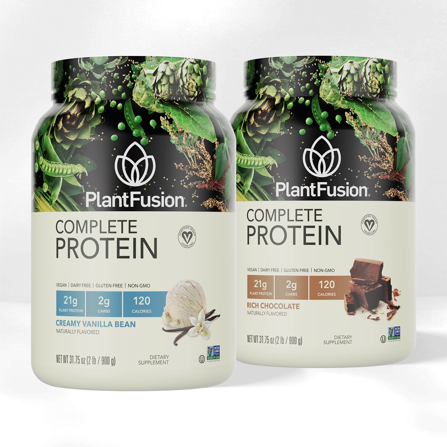 Vegan Protein & Supplements (Clean, Plant-Based Nutrition Essentials) cover photo collage