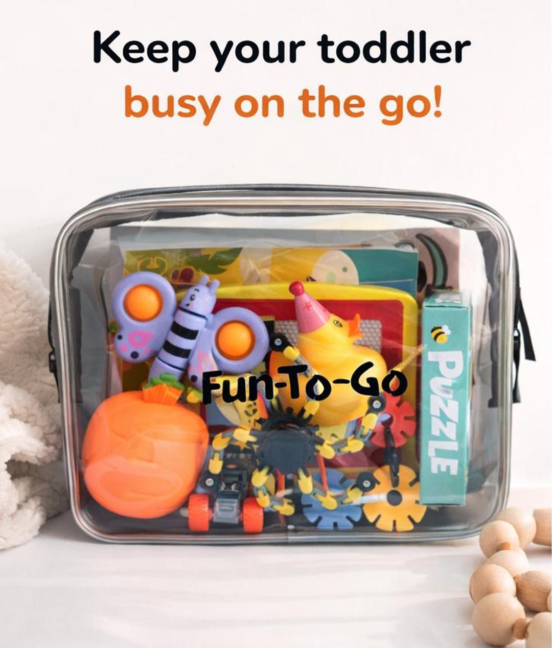 Activities for Little Travelers. cover photo collage