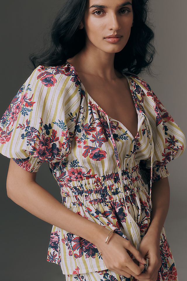 Romantic floral blouses for 2026🪻 cover photo collage