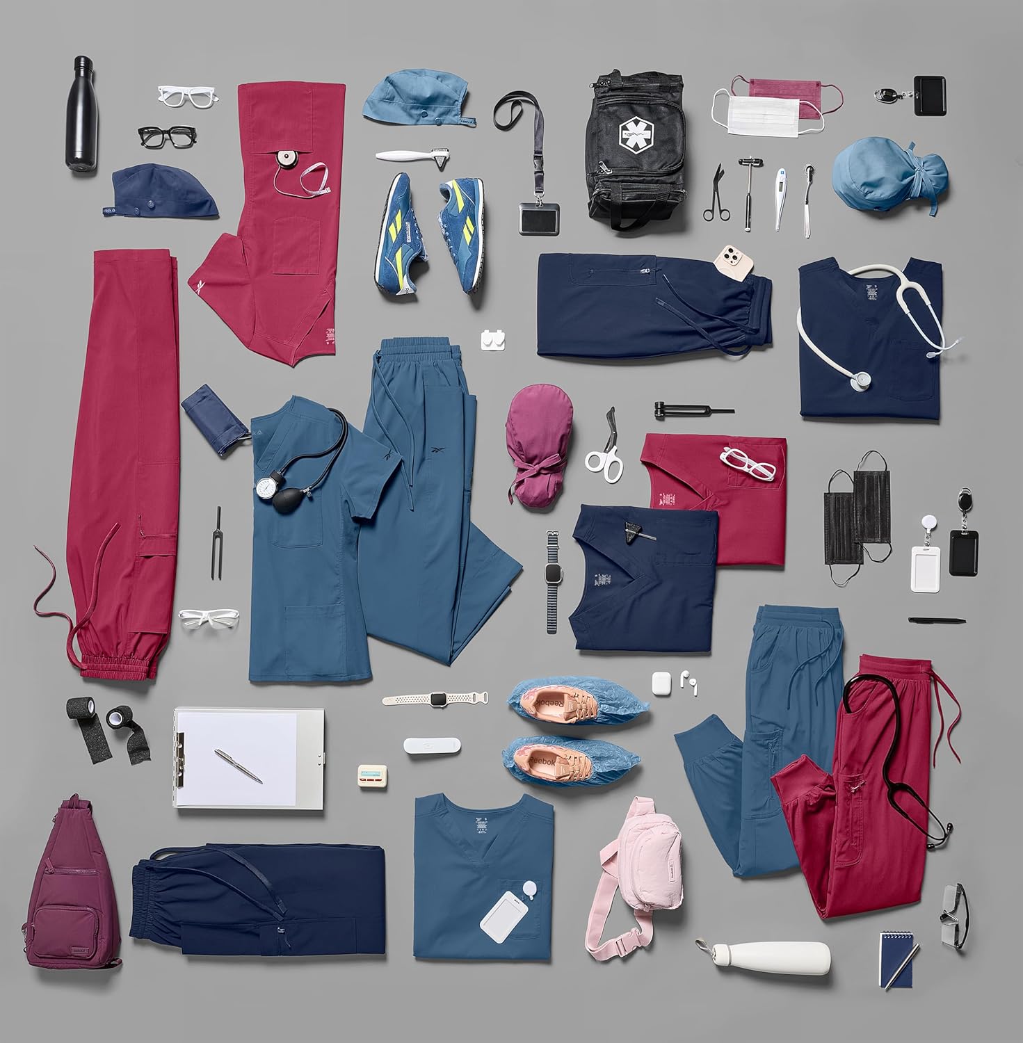 My Go-To Affordable Scrubs & Accessories cover photo collage