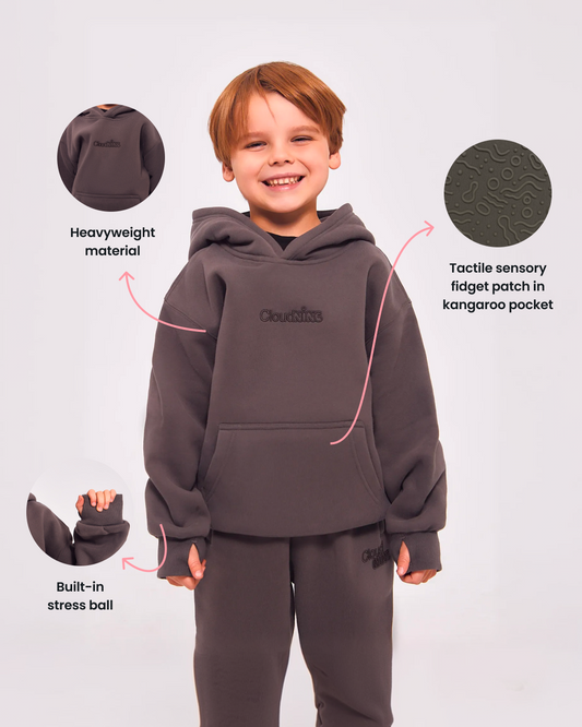 Anxious Kid Mom Hacks cover photo collage