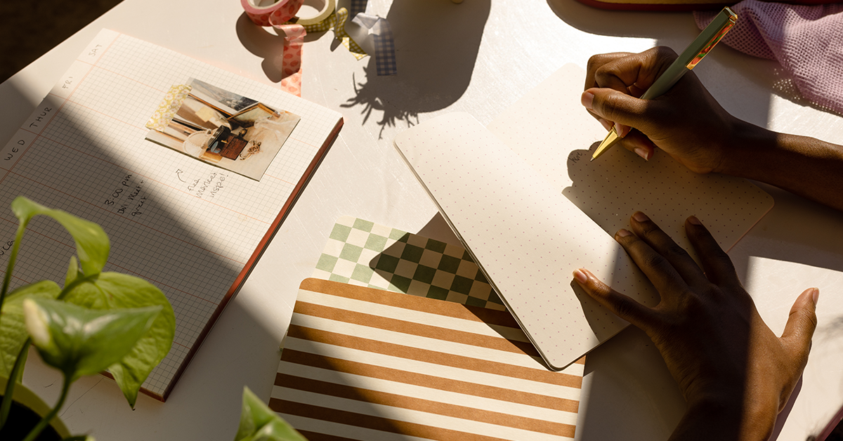 Journal & Planner Essentials cover photo collage