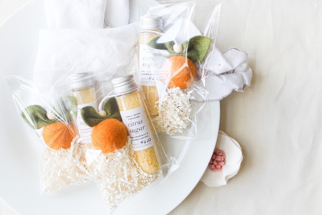 Citrus Sugar or Salt Party Favor orange cocktail rim