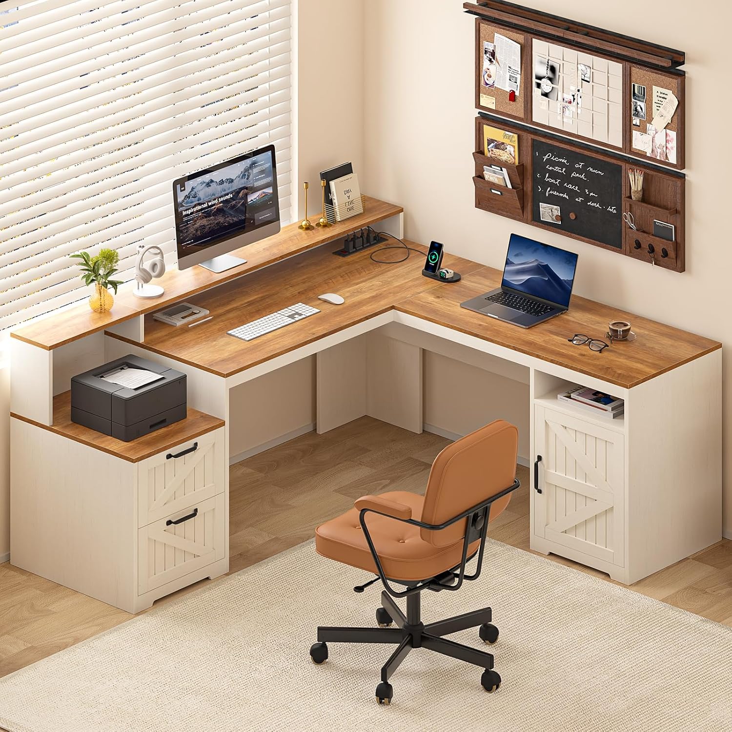 Home Office Setup Favorites cover photo collage