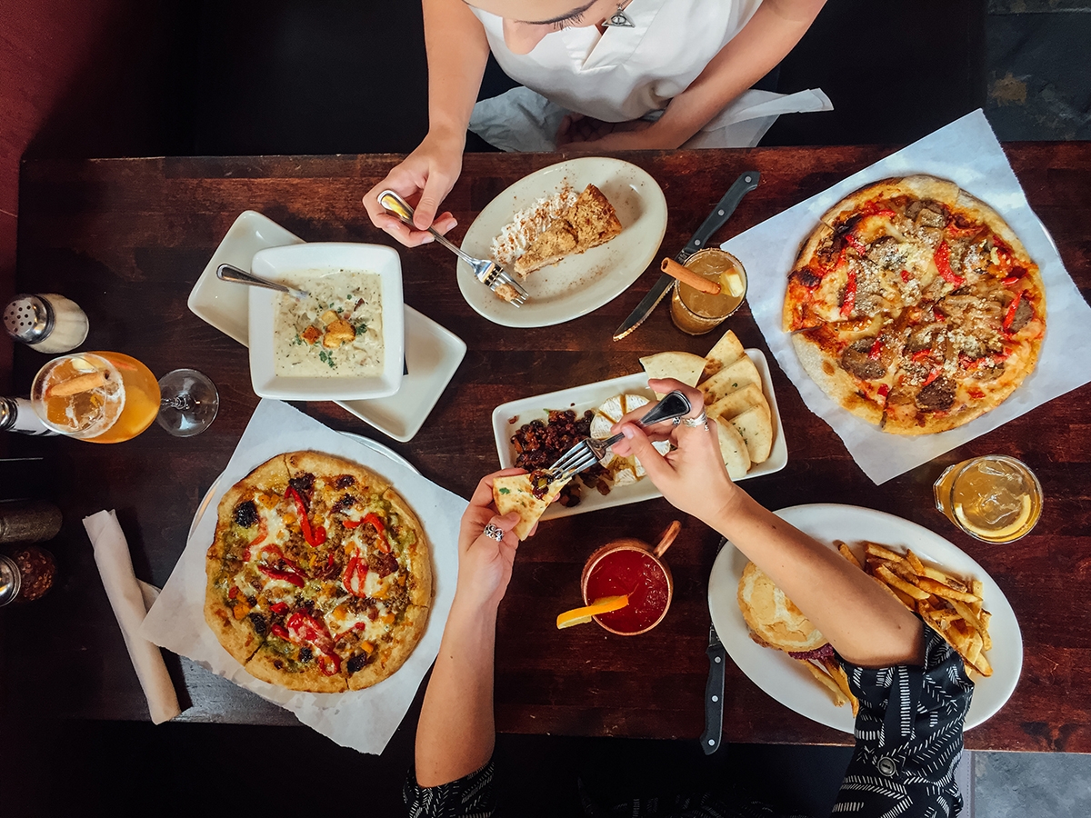 My Favorite Dine-In Spots cover photo collage