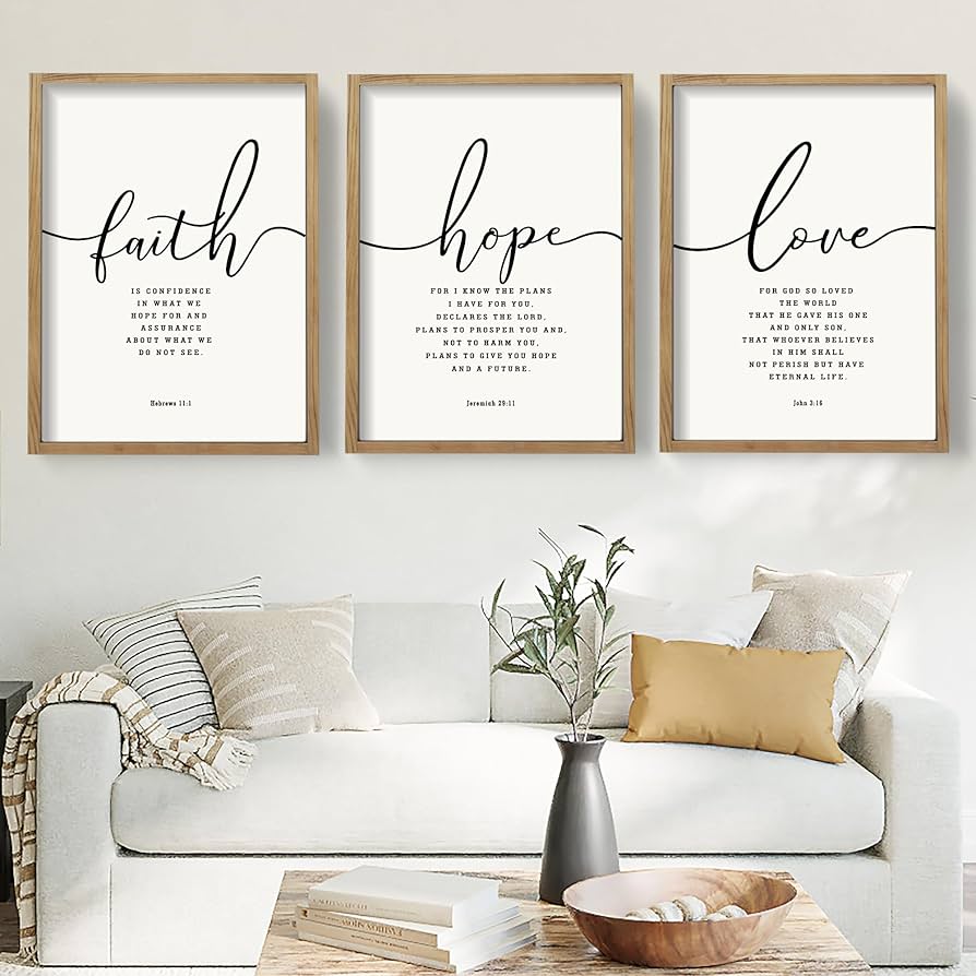 Scripture Wall Art for Every Room cover photo collage
