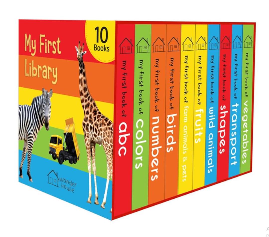 Bright Kids Learning Books for Fun & Play cover photo collage