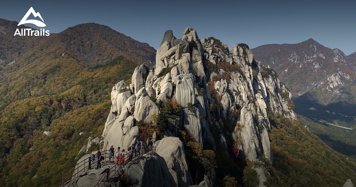 Hiking in South Korea cover photo collage