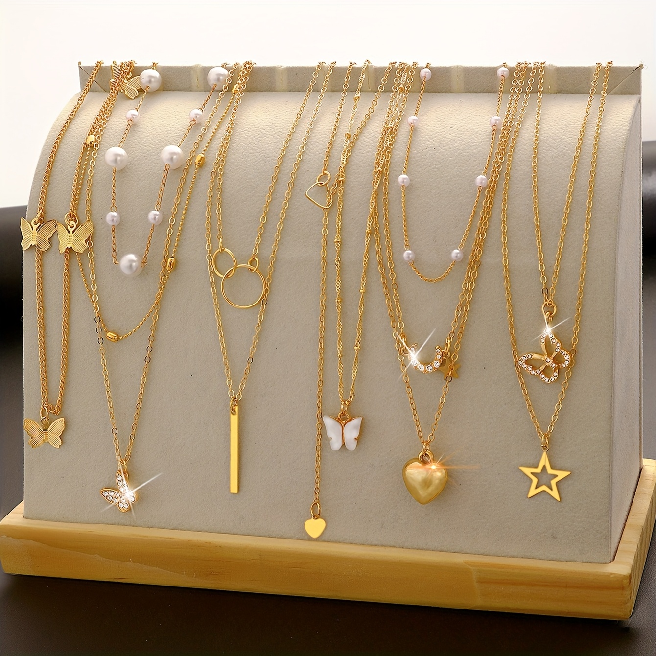 Temu jewelry finds I think you should have in your box cover photo collage