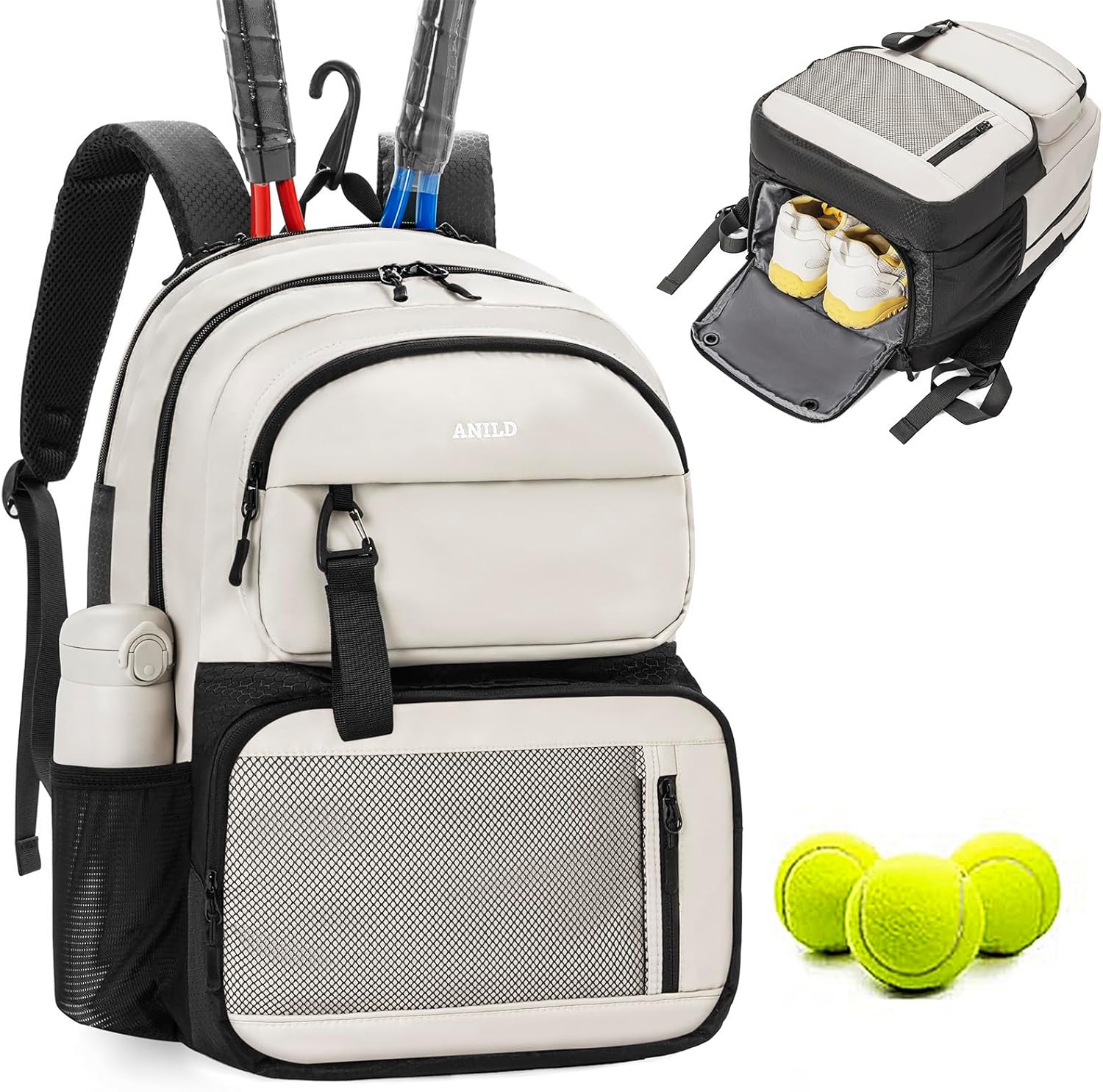Everything you need for a perfect day of tennis🎾👟 cover photo collage