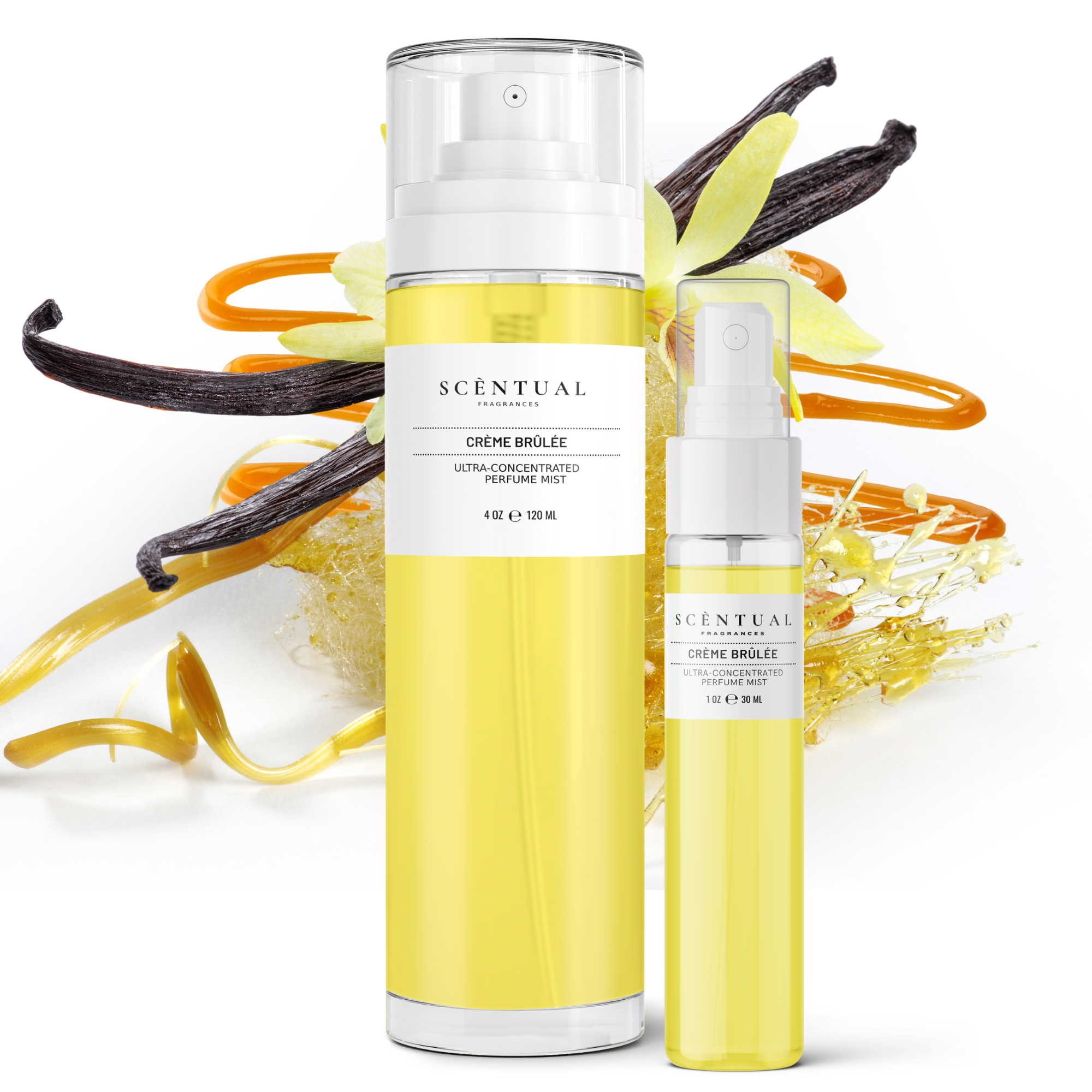 Perfume and body care cover photo collage