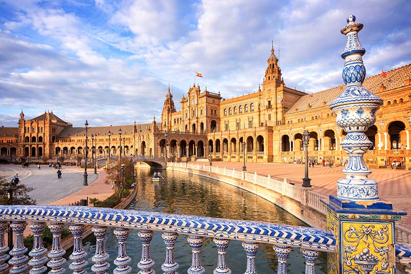 The Ultimate Weekend Guide to Seville Spain cover photo collage