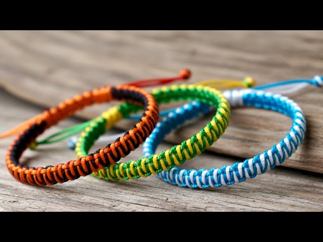 DIY macrame and beaded accesories cover photo collage