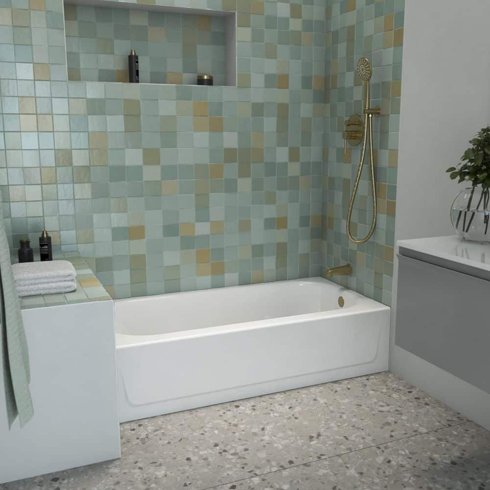 Easy Maintenance Shower cover photo collage