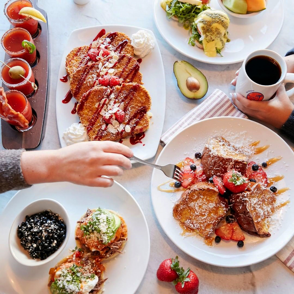 I LOVE SAN DIEGO 😍😋 the best beaches, coffee & brunch around! cover photo collage