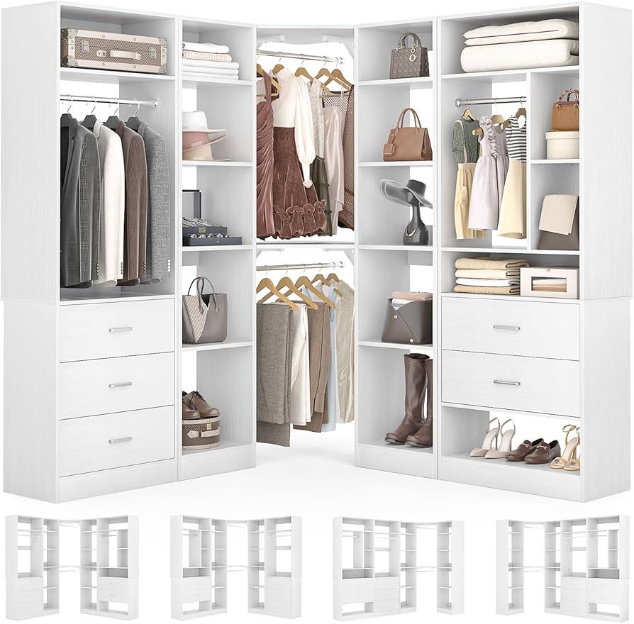 Closet Control: clean & organized cover photo collage