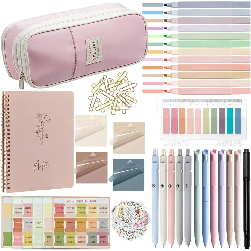My Bible Study Must Haves 🌸 cover photo collage