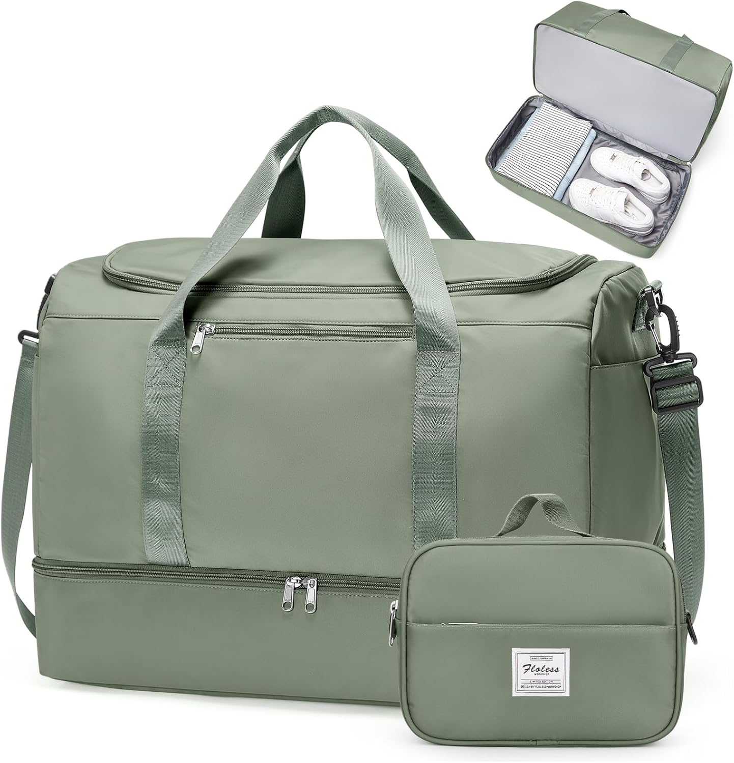 Don't over pack your hospital bag (as a mama of three): Here's what you REALLY need and what you don't. cover photo collage