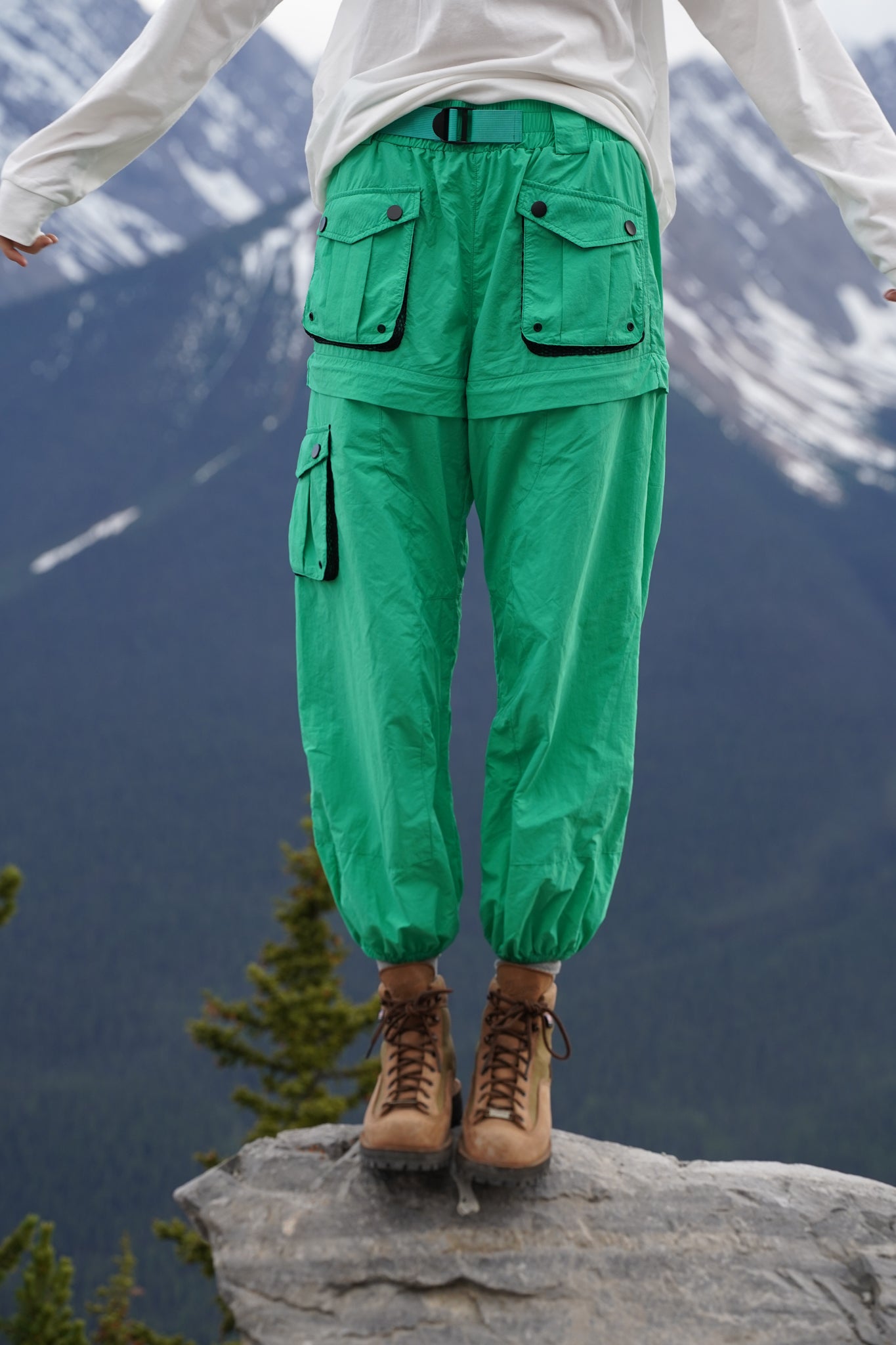 Hiking Pants I LIVE IN cover photo collage