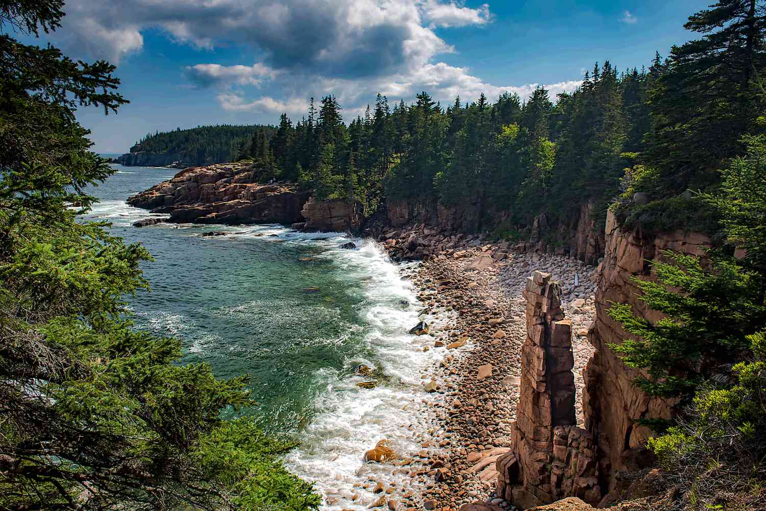 Bar Harbor Maine & Acadia National Park cover photo collage