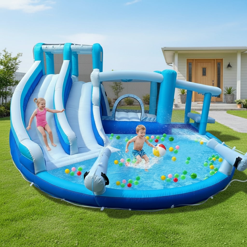 Summer Must Haves for Kids & Moms Backyard Toys, Pool Fun & Outdoor Essentials cover photo collage