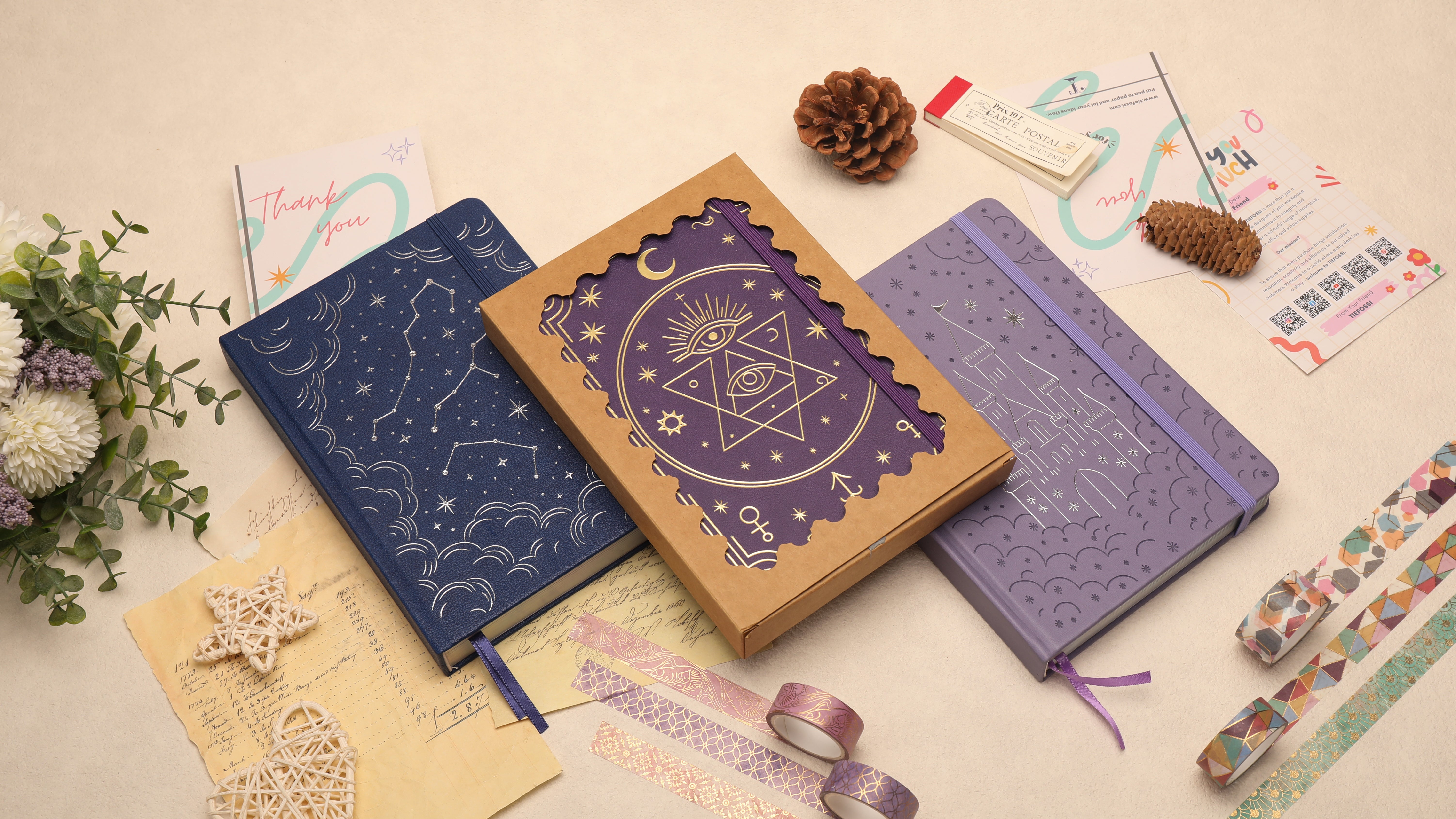 My favorite supplies as someone who has been journaling for 10+ years cover photo collage