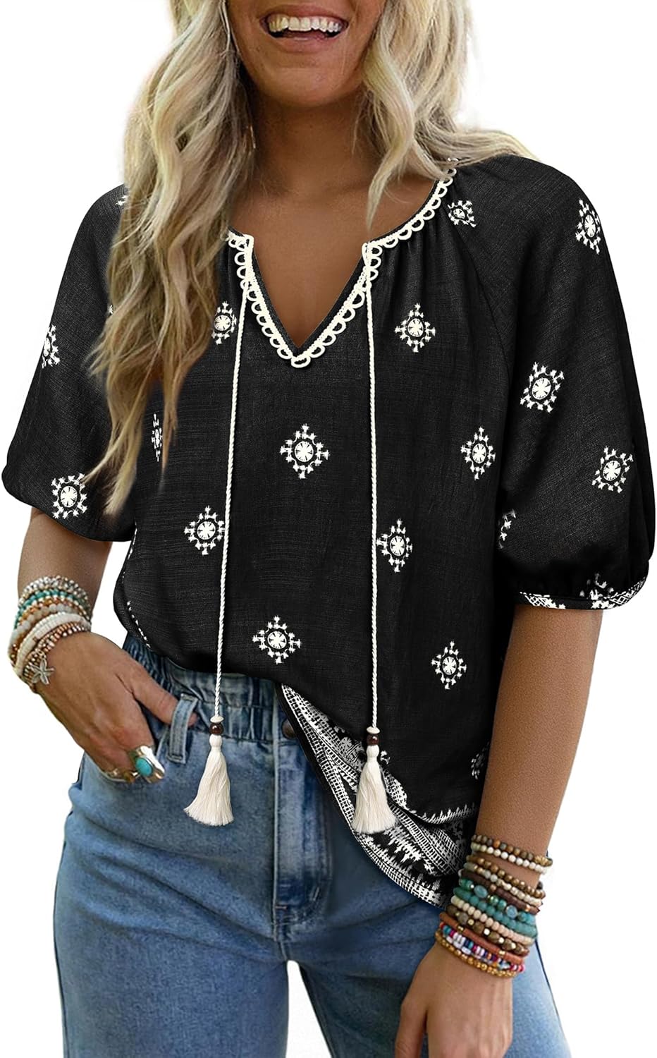 Boho style cover photo collage