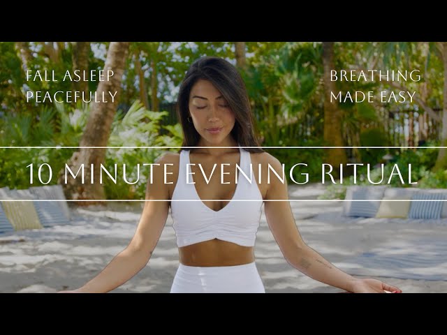 Easy to follow breathwork videos that help me stay grounded and calm 🤍. cover photo collage