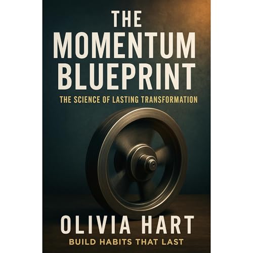 The Momentum Blueprint: Books That Actually Get You Unstuck cover photo collage