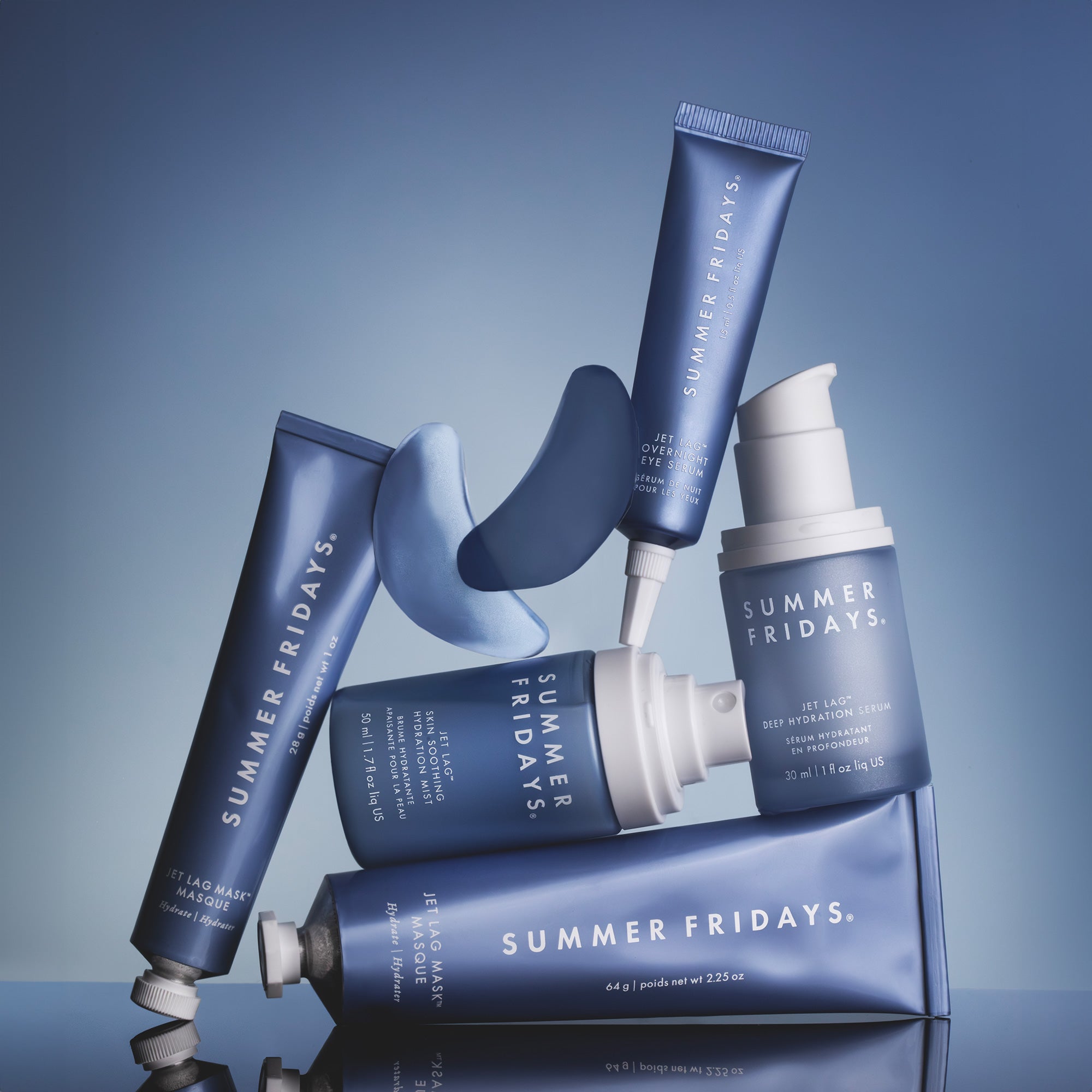 Curated skincare for 40+ skin cover photo collage