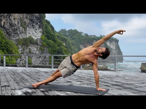 Free 30(ish) day yoga challenges cover photo collage