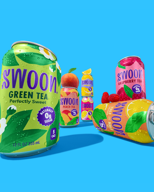 Low/No Sugar Beverages That Actually Taste Good cover photo collage