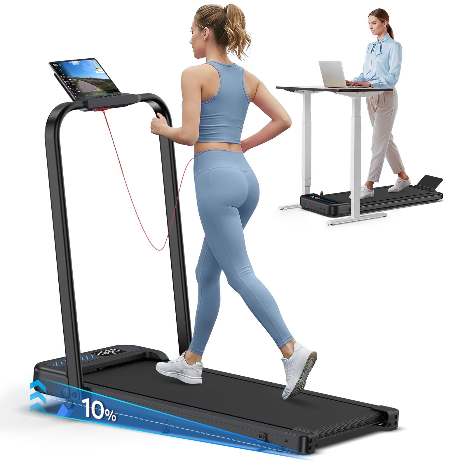 Home workout essentials (space saving equipment I personally use) cover photo collage