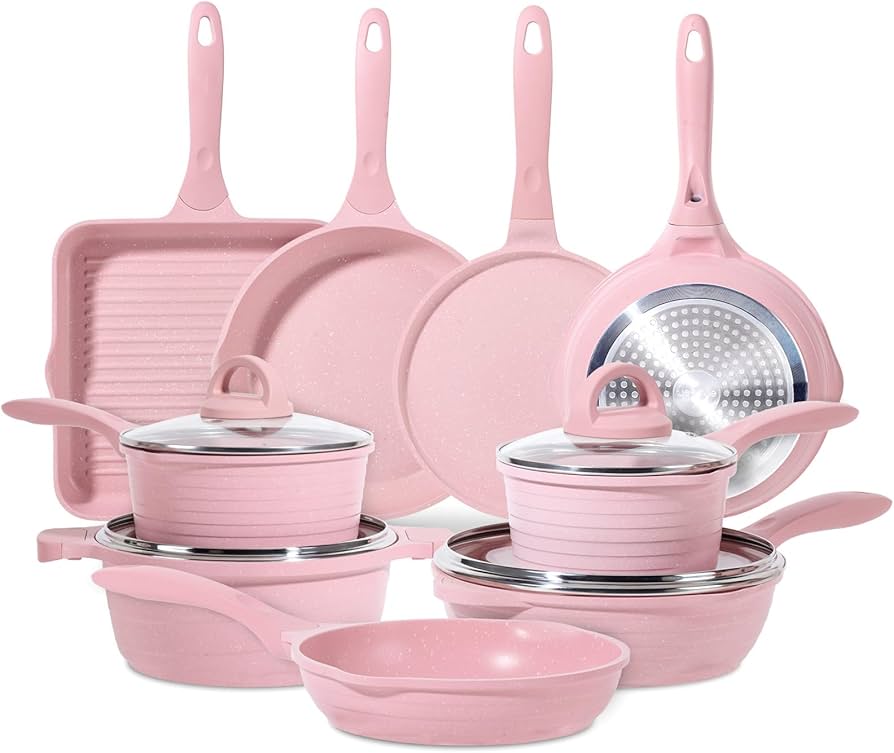 pink kitchen🌸 cover photo collage