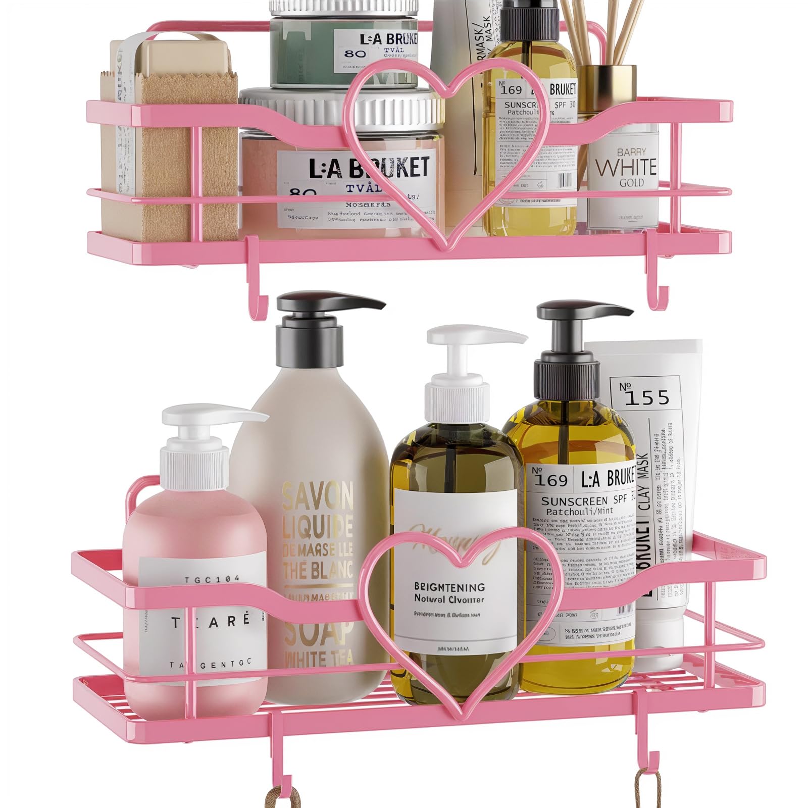 Pink Bathroom Essentials Picks cover photo collage