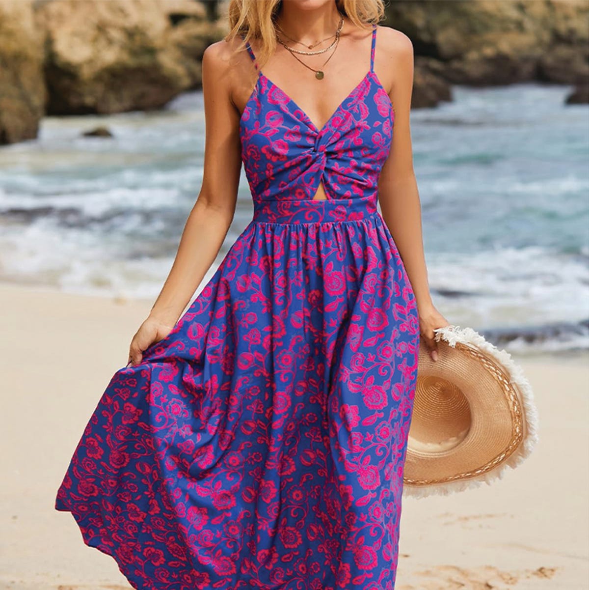 Looking hotter this summer with a beautiful dresses from amazon🔥