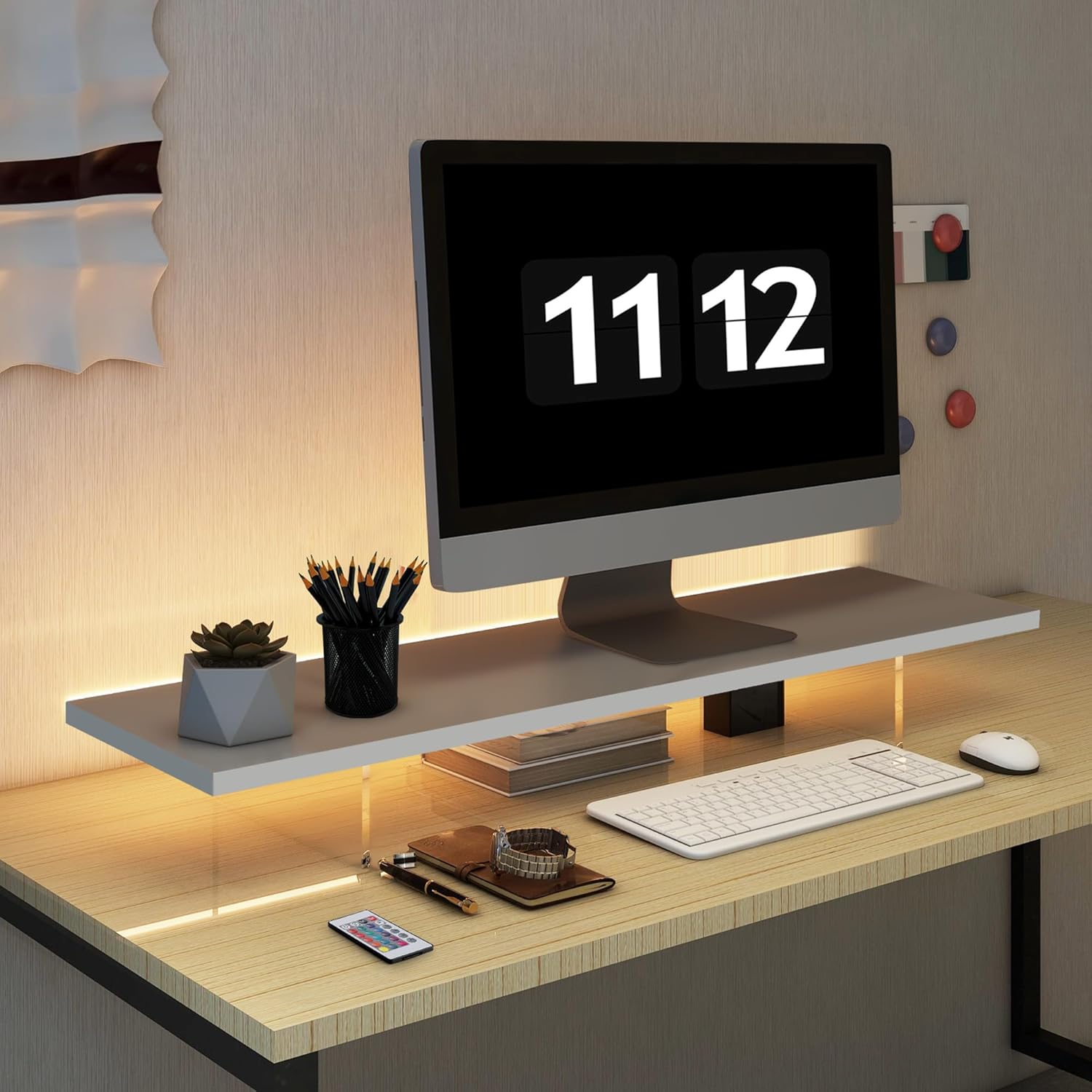Lazy yet easy office decor cover photo collage
